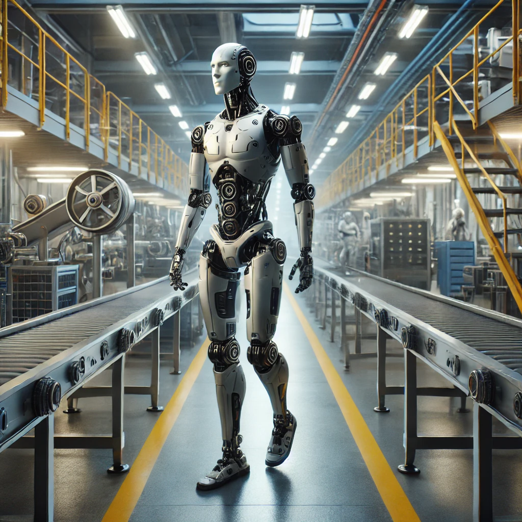 Humanoidiniai robotai pramonėje