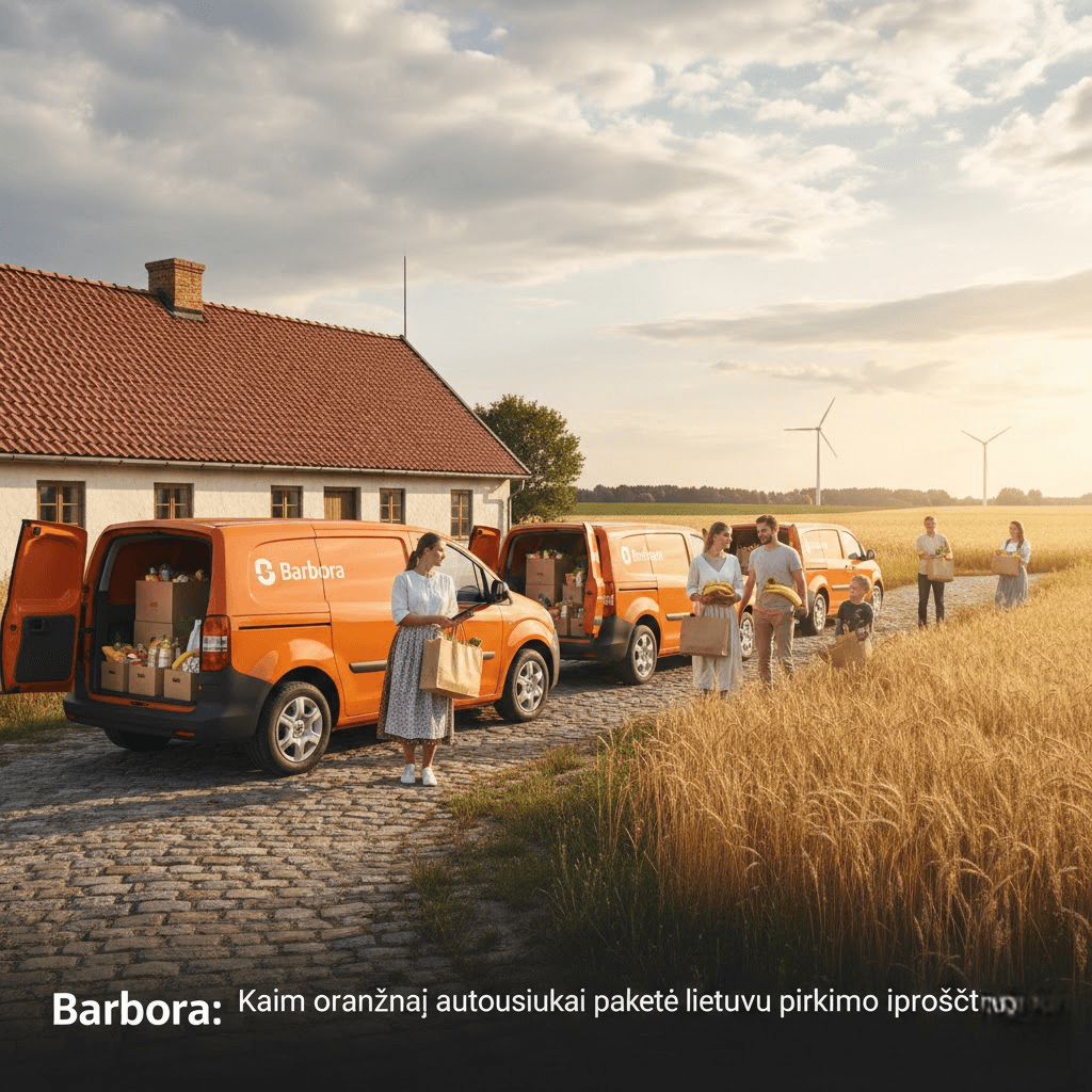 Barbora: Kaip oranžiniai autobusiukai pakeitė lietuvių pirkimo įpročius