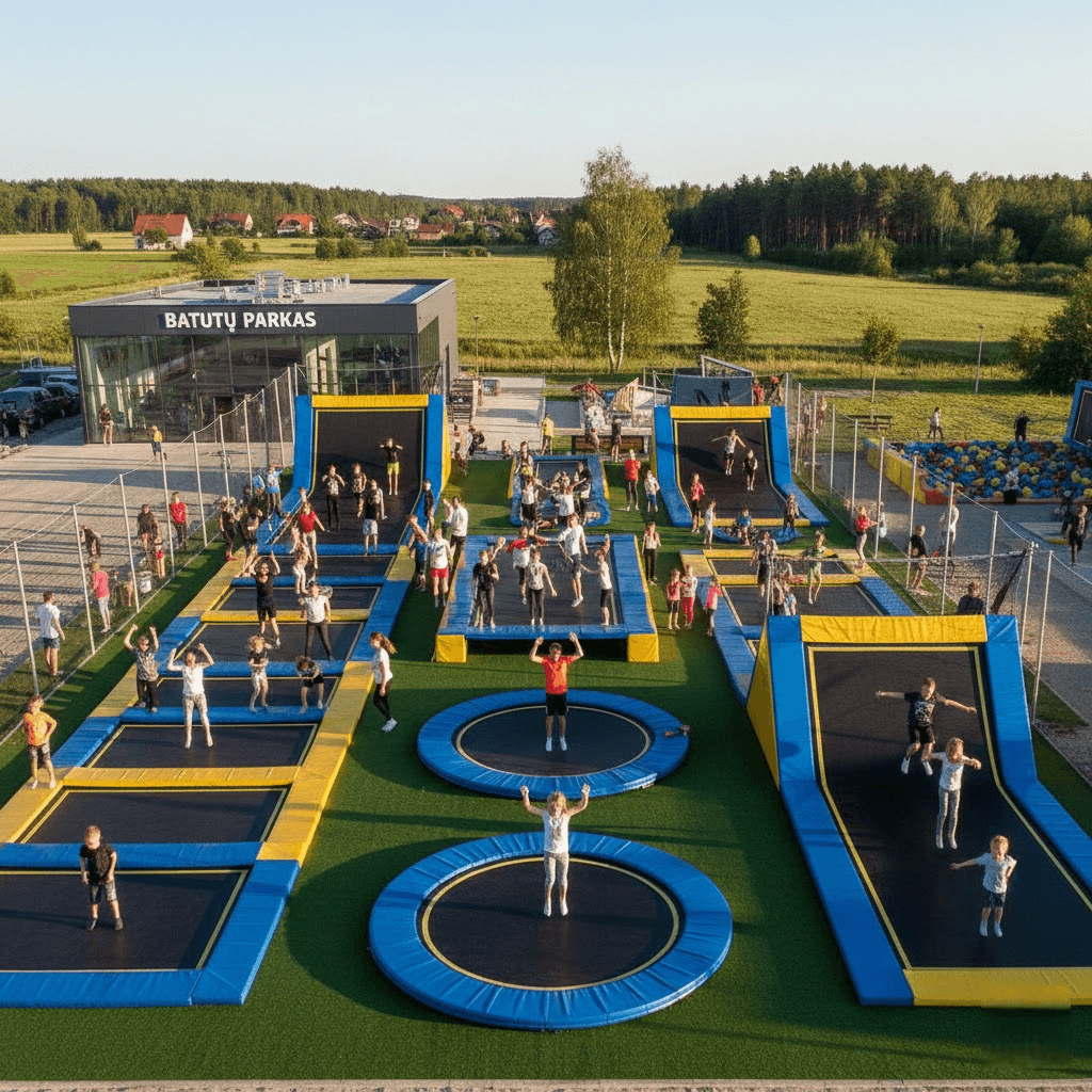 Batutų parkas: Jūsų bilietas į nesvarumo būklę ir geresnę savijautą