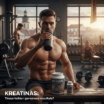 Kreatinas: Tiesus kelias į geresnius rezultatus ar tik placebas?