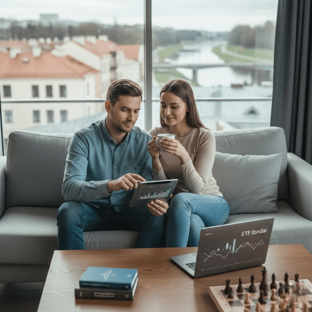 ETF fondai ir finansinė ramybė: Kodėl vertybinių popierių birža nėra kazino