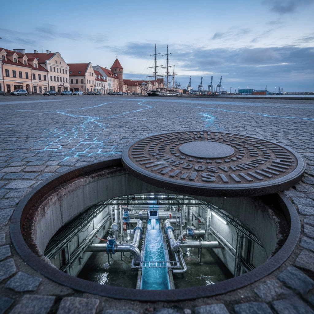 Klaipėdos vanduo: Nematoma uostamiesčio inžinerija ir požeminiai turtai